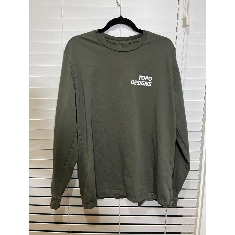Topo Designs Long Sleeve Shirt - Size‎ L